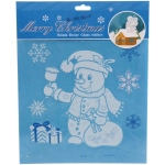 Наклейка новогодняя «Новый год» , лист 21,7х27,6 см,микс