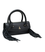 Кожаная сумка через плечо Patrizia Pepe - черный(8B0111 L101)