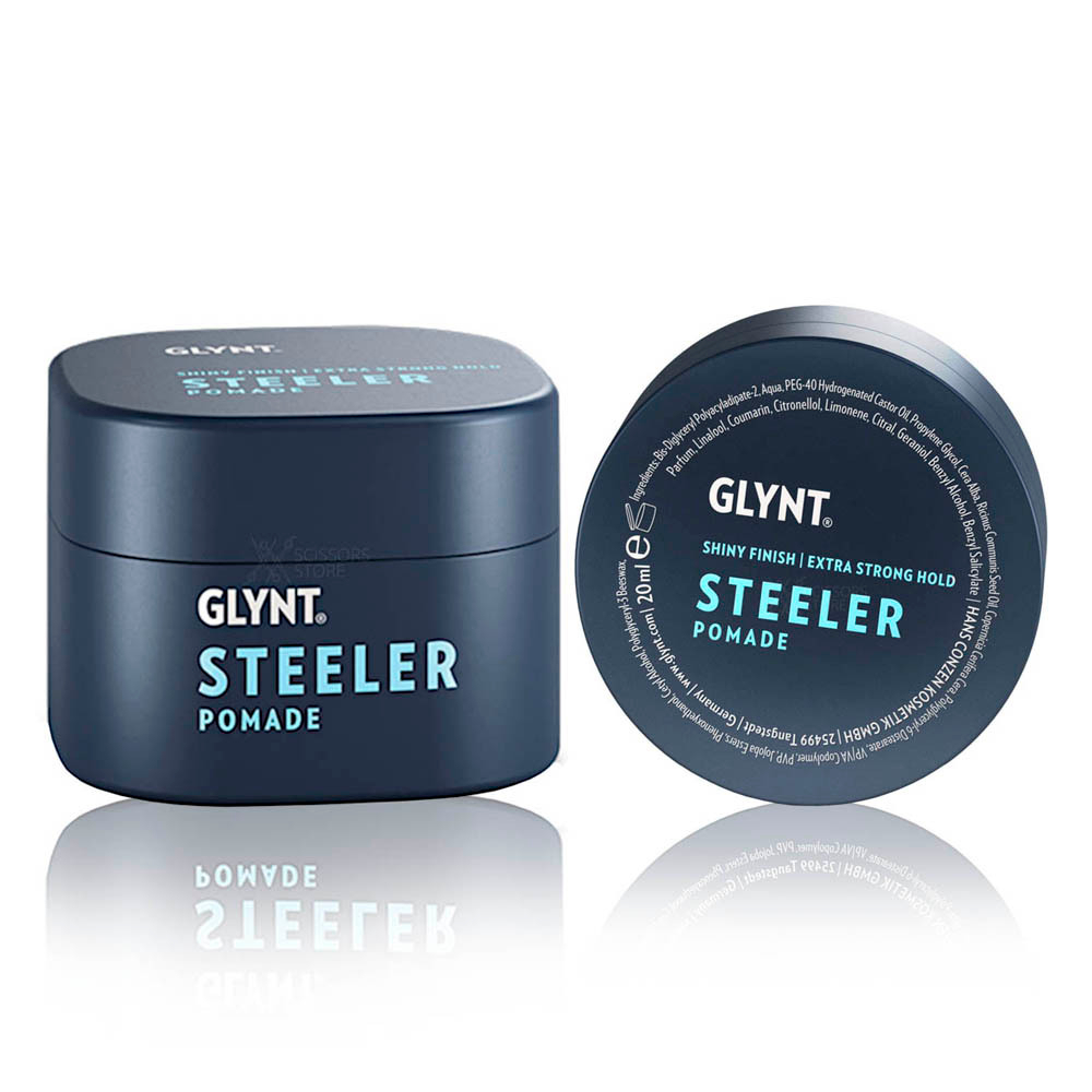 Моделирующая помада сильной фиксации GLYNT Steeler Pomade