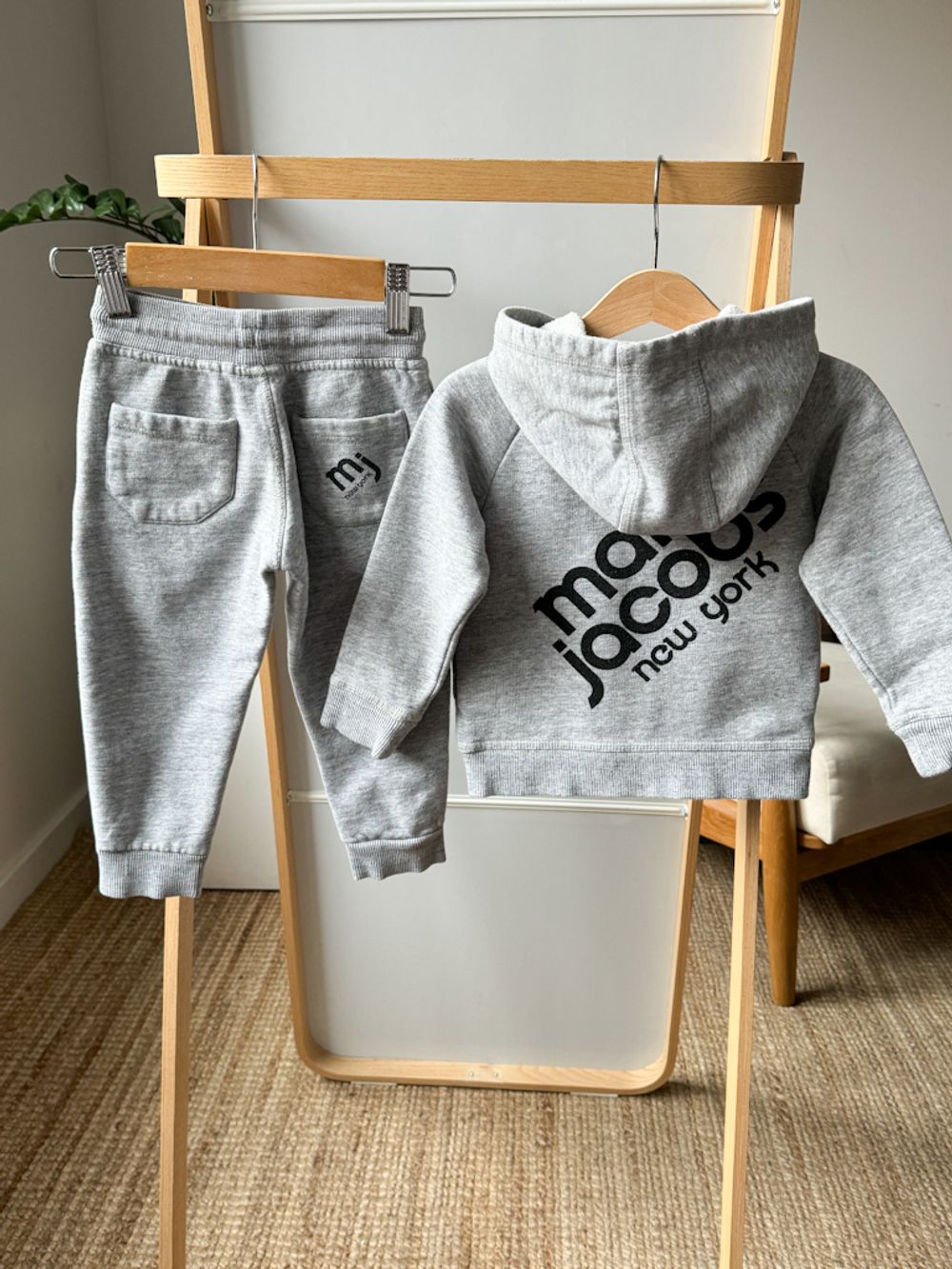 Хлопковый костюм Little Marc Jacobs, 92