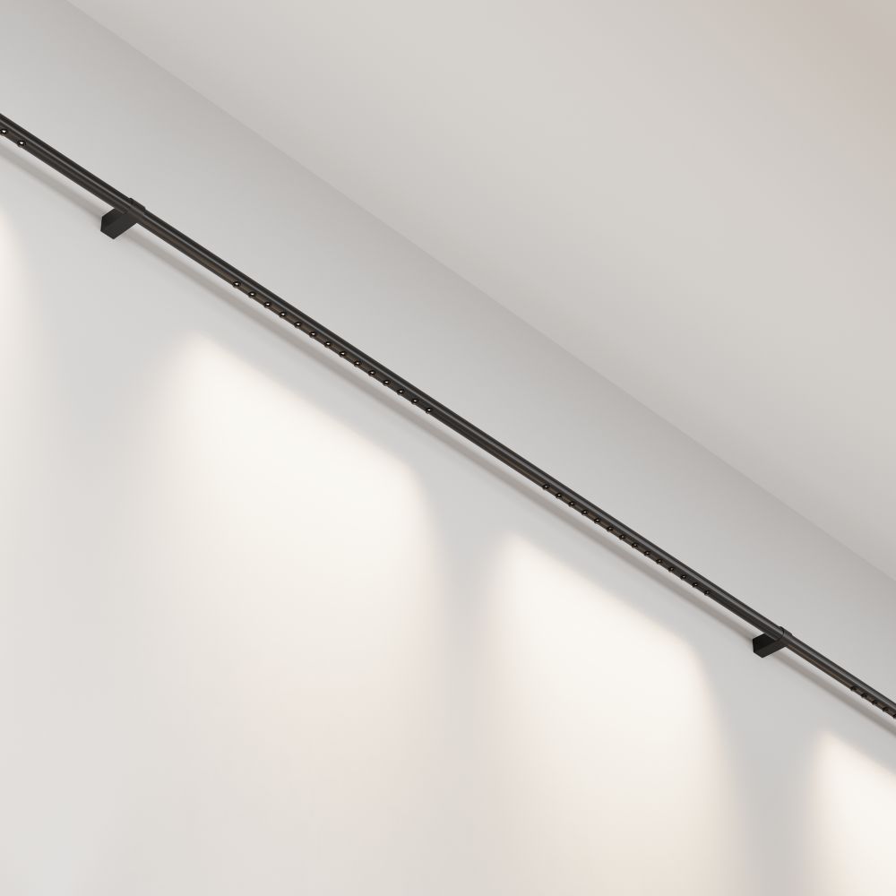 Трековый штанговый светодиодный светильник Maytoni Axity   C101CL-L1000-24W3-6K-B