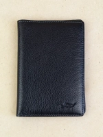 Обложка для паспорта на паспорт и автодокументов мужская женская натуральная кожа