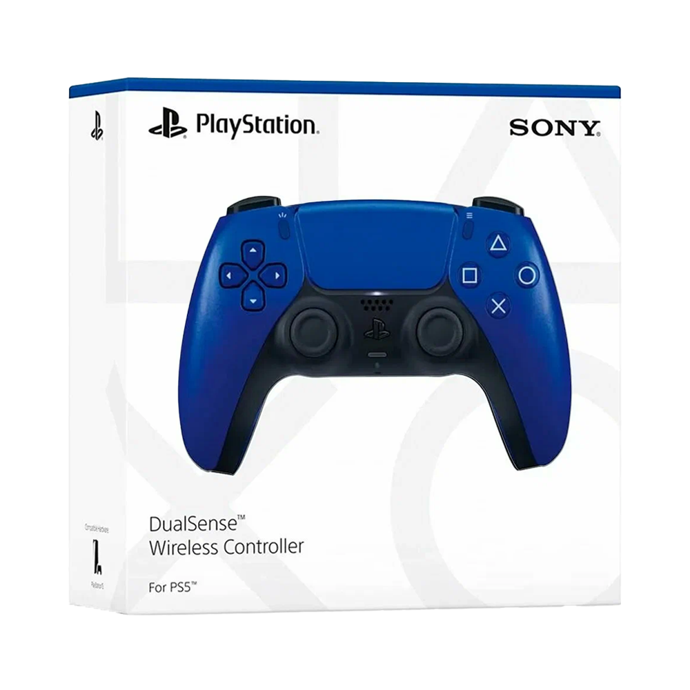 Беспроводной геймпад Sony DualSense для игровой консоли PlayStation 5, Cobalt Blue (Кобальтовый синий)