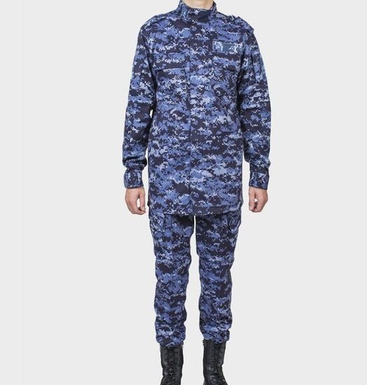 [М] Костюм полевой "(ФСИН) Росгвардия" дл. рукав (синяя точка)