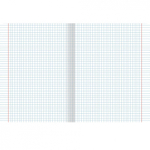 Тетрадь А5 18л., клетка, Канц-Эксмо, скрепка, блок офсет, мелованный картон, "Роботы", 5 дизайнов