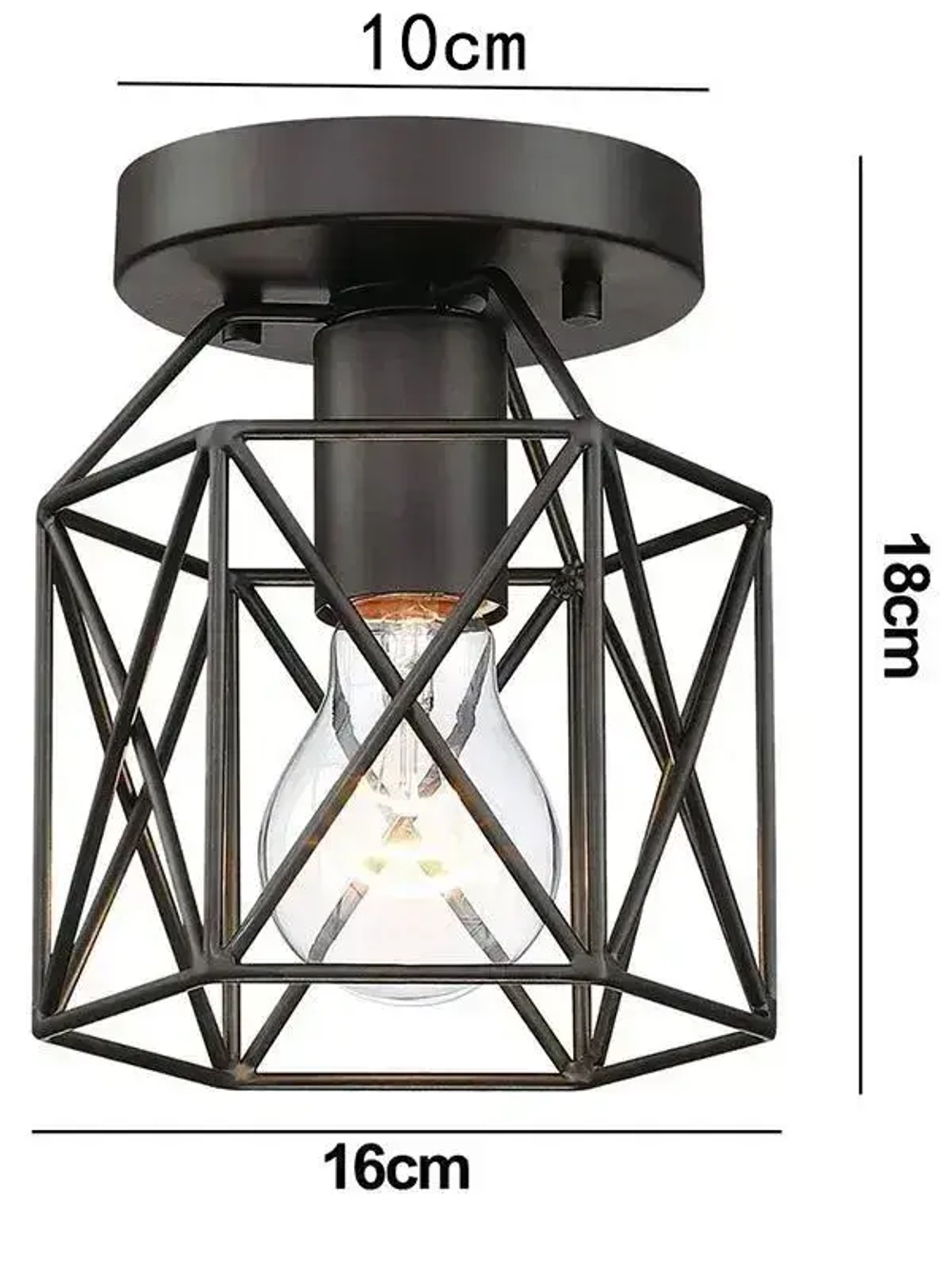 MONOBIN Потолочный светильник 1*60 вт E27
