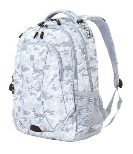 Рюкзак Wenger 15", серый камуфляж, 48х37х19 см, 34 л