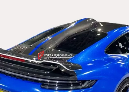 Карбоновый воздухозаборник на крышу F1 для PORSCHE 911 992.1 TURBO 2019–2025 Порше