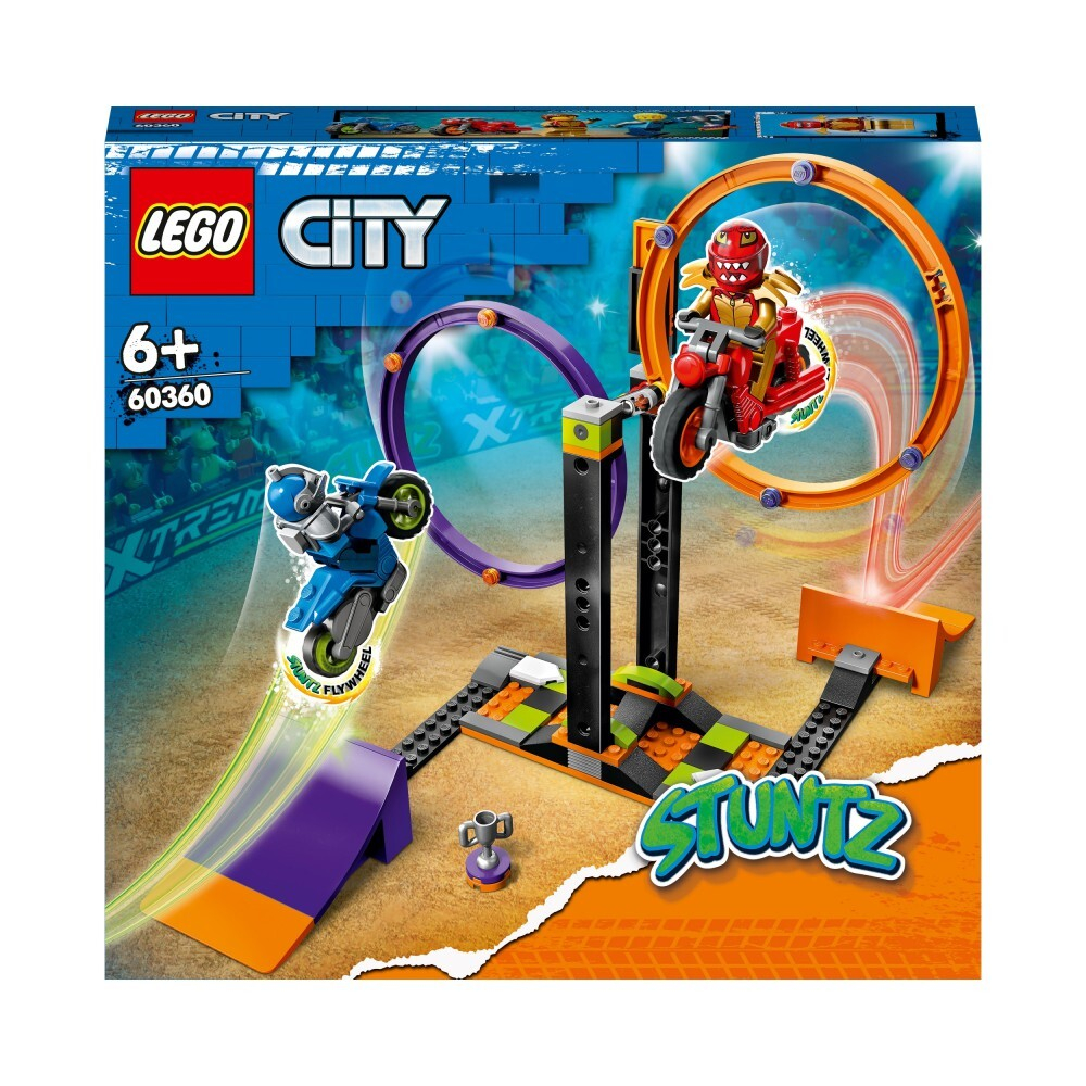 LEGO City Stuntz — Испытание трюков — Вращающиеся круги 60360 / артикул   60360  / GTIN 5702017416212
