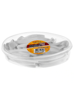 Виброхвост несъедобный Helios Trofey 5.5"/14см Rusty & White 50шт. (HS-25-005-N)