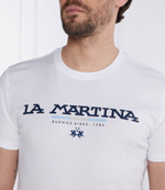 Футболка La Martina - белый(WMR006 JS206)