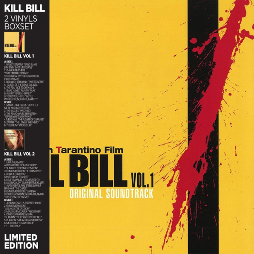 Soundtrack / 2 Vinyls Boxset: Kill Bill Vol. 1 & Kill Bill Vol. 2 (2LP)