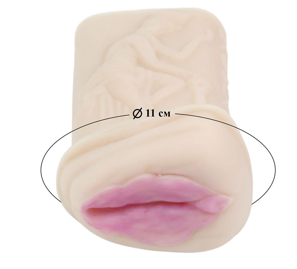 Мастурбатор-вагина LOVETOY, киберкожа, 16 см, под виброяйцо