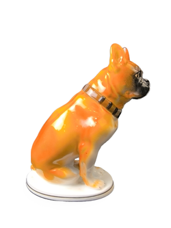 Фарфоровая статуэтка "Боксер", (ЛФЗ), СССР, 1960-1969 гг.