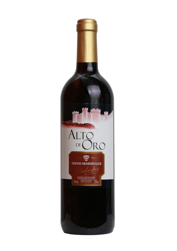 Вино Alto De Oro Tinto Semidulce 11%