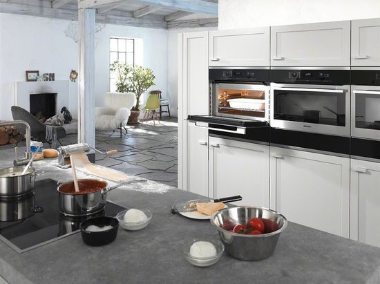 Электрический духовой шкаф Miele H6100BM EDST/CLST