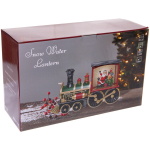 Сувенир с подсветкой «Волшебное путешествие» 31,4*9,8*17 см, 8 мелодий, подсветка, эффект снегопада (работает от 3*АА, USB)