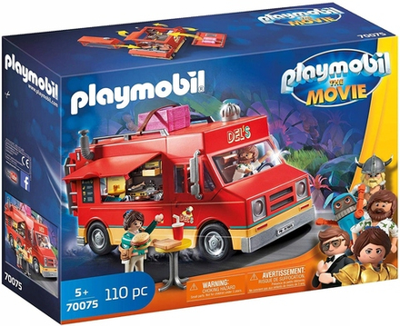 Конструктор Playmobil The Movie  Продуктовый фургончик Дела 70075