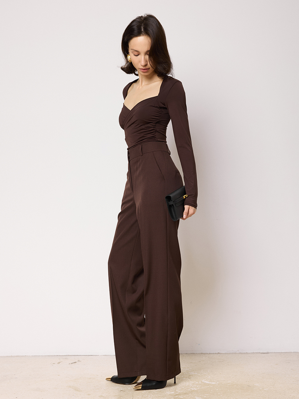 Брюки слоучи