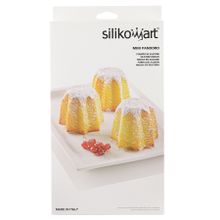 Silikomart Форма для приготовления пирожных Mini Pandoro силиконовая