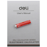 Калькулятор настольный DELI "М36" 12 разрядный, 130х133х27 мм, розовый