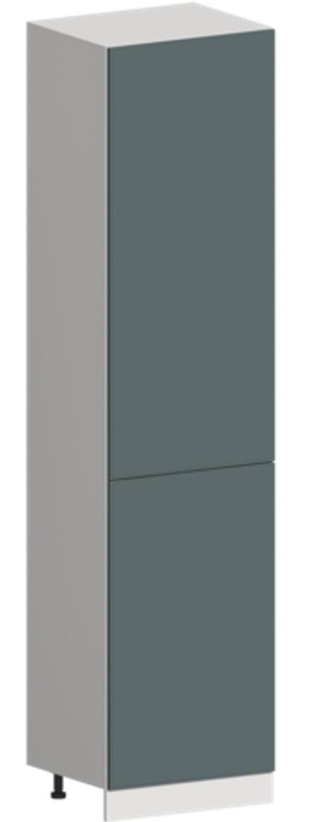 Кухня Модуль ШП 600МН Графит / Бирюзовая мята