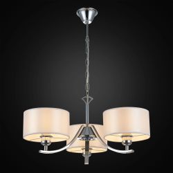 Citilux Эвита CL466130 Люстра подвесная с белыми абажурами