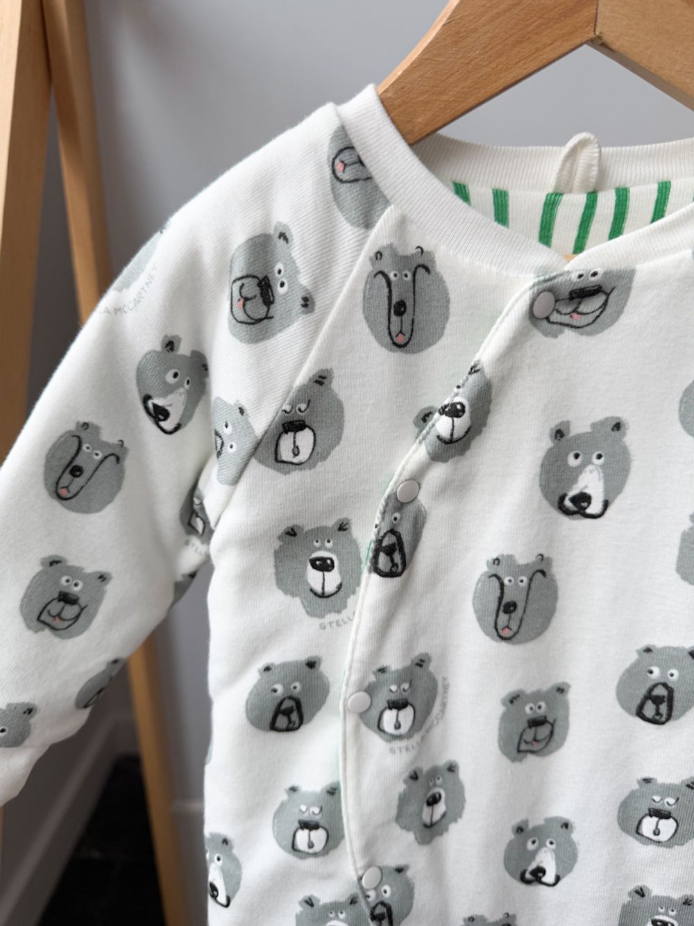 Хлопковый комбинезон-слип Stella McCartney, 68