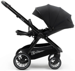 Коляска Agex Prima Pro 3 в 1 с автокреслом i-Safe S Grey Midnight Grey (Темно-серый)