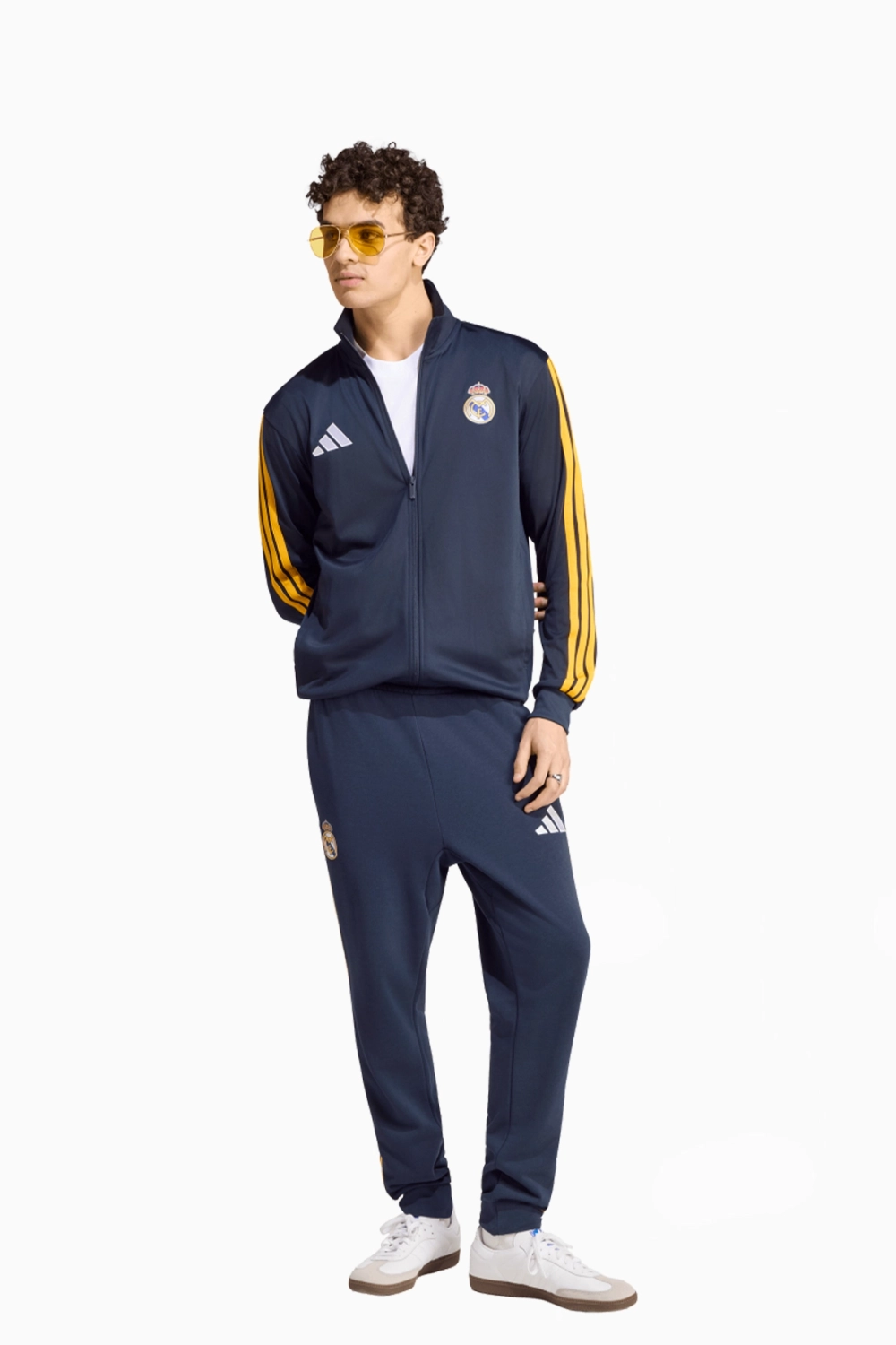 Кофта adidas Real Madrid 26/27 DNA Track - темно-синий