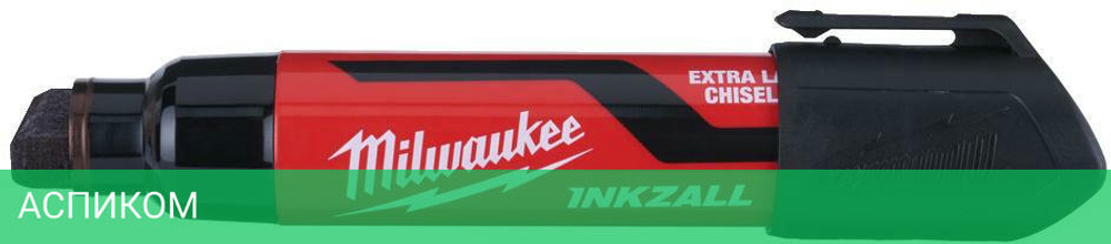 Маркер строительный Milwaukee Inkzall XL черный (4932471558)