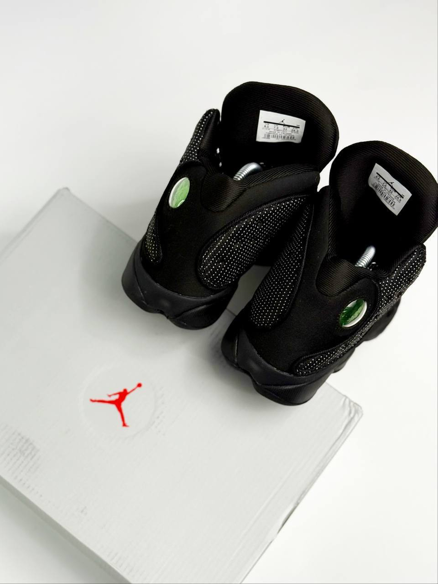 Кроссовки Nike Air Jordan 13 Retro Black Cat #A550 (черн.)