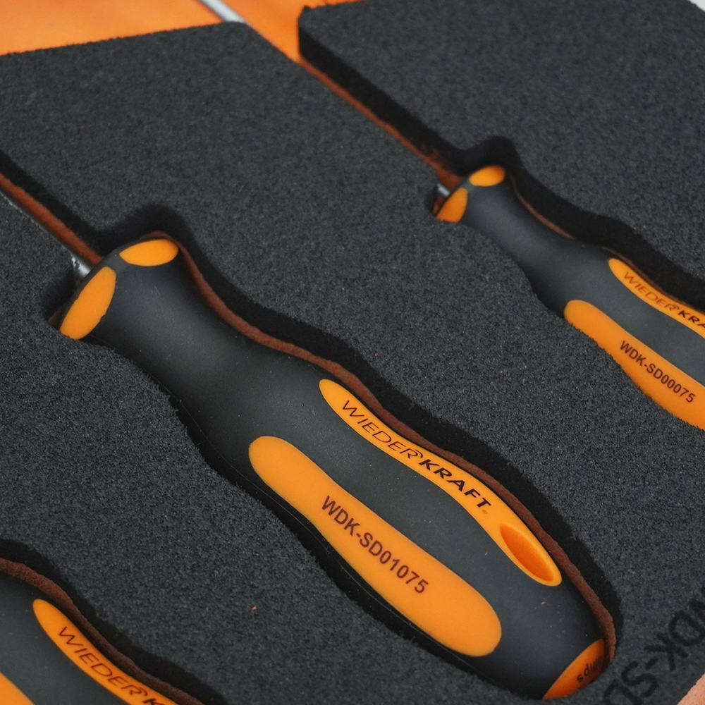 WDK-3706SD Набор отверток PH/SL в ложементе, 6 предметов