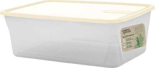 КОНТЕЙНЕР GREEN REPUBLIC Д/ПРОДУКТОВ 1,6Л ПРЯМОУГОЛЬНЫЙ ЛЕН SE1105GR