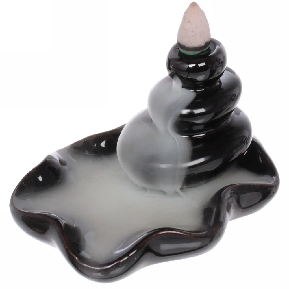 Подставка под стелющиеся благовония «Горный лотос» 12*9,2*7,2см DLX-3S