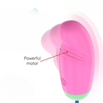 Виброяйцо Oninder с приложением, розовое, 8,5 см