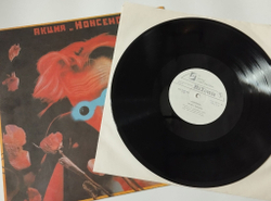 Винтажная виниловая пластинка LP Игорь Сукачев Акция Нонсенс (СССР 1991)