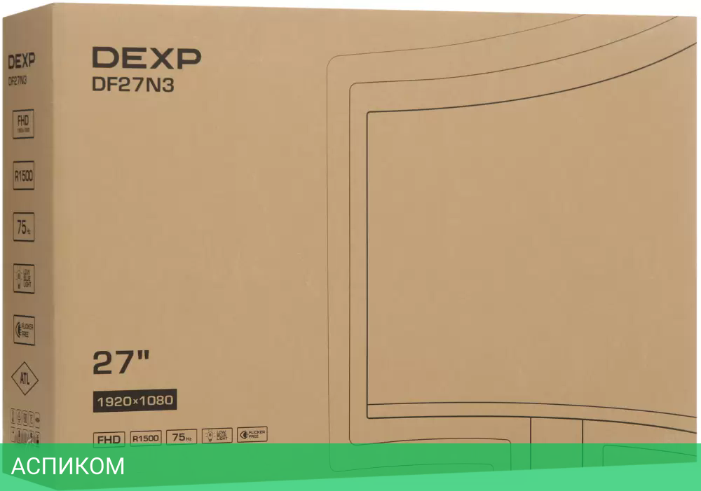 Монитор DEXP DF27N3 черный