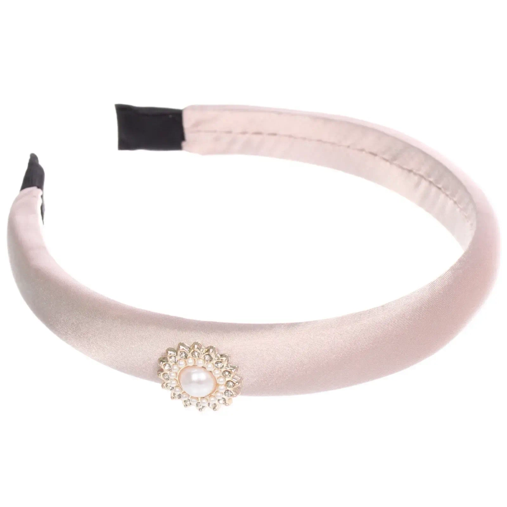 Ободок для волос «МАРЦИПАН», эдем, ширина 2см, микс 6 цветов ( в пакете с подвесом)