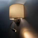 Citilux Декарт CL704306 Бра с бежевым абажуром и диммером