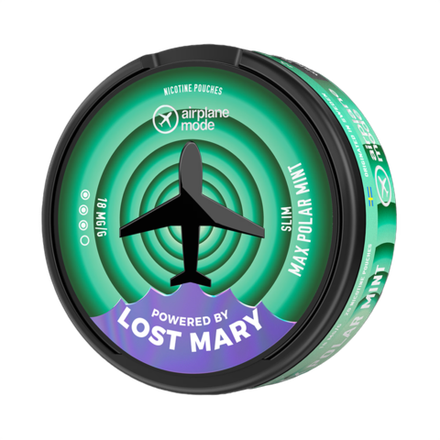 AIRPLANE MODE MAX POLAR MINT (18МГ) - ДВОЙНАЯ МЯТА