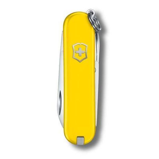 Нож Victorinox Мод. Classic SD, жёлтый (58 мм) - 7 функций