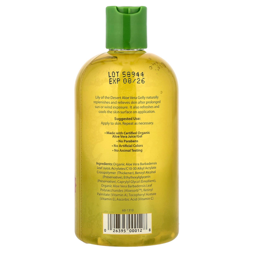 Lily of the Desert, 99% геля алоэ вера, 342 г (12 унций)