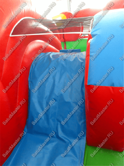 Коммерческий надувной батут "Царство зверей 2" 5*5*3,5 м