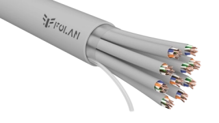 Folan U/UTP Cat 5e ZH нг(А) - HF 40(10x4)x2x0,52 (кабельная сборка)