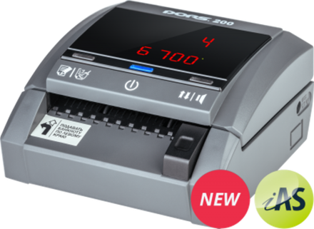 Автоматический детектор российских рублей DORS 200 с АКБ