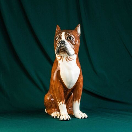 Винтаж: Винтажная скульптура «Боксер»