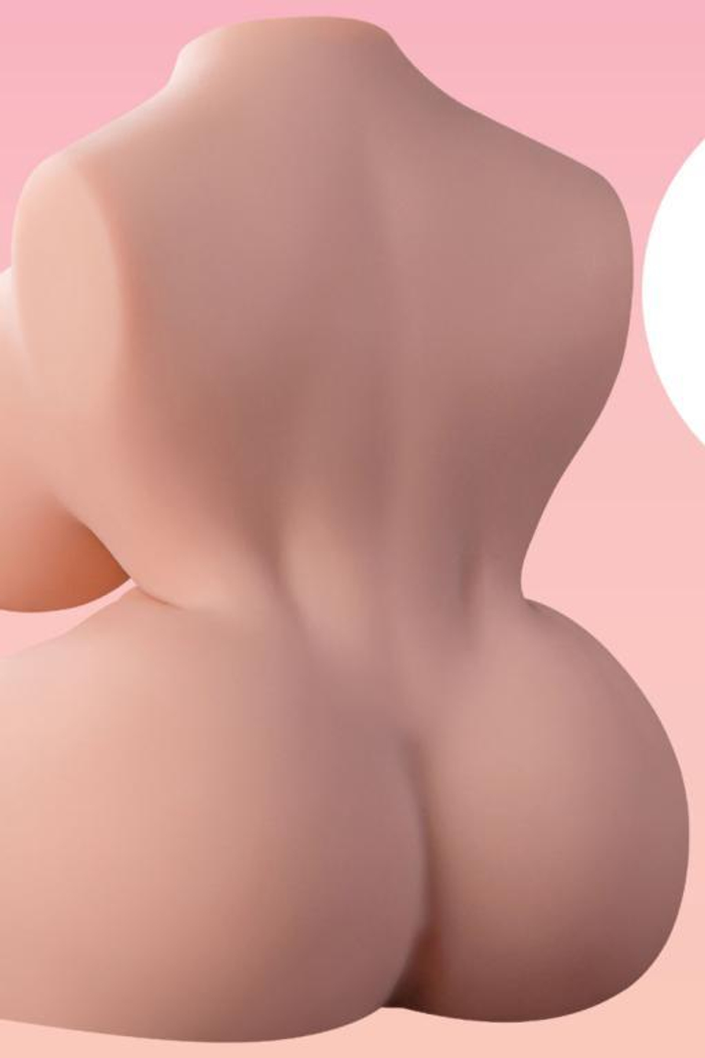 Мастурбатор-торс Frieda с функцией вибрации (Цвет: телесный)