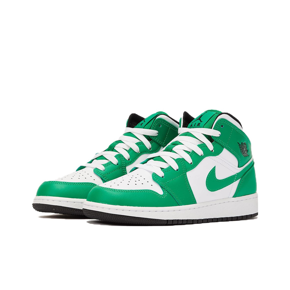 Кроссовки Air Jordan 1 Mid Lucky Green