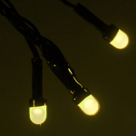 Гирлянда для дома Полусфера 7 м 50 ламп LED черный пров., 8 реж.,IP-40, Теплый белый (возможность соединения)